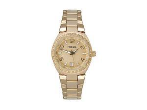 Fossil AM4508 Glitzy Stainless Steel Rose Women's Watch Fossil AM4508 Glitzy Stainless Steel Rose Women's Watch