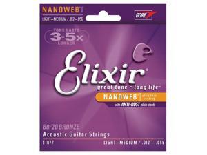 Elixir Nanoweb Acoustic Light-Medium 12-56 strings Elixir Nanoweb Acoustic Light-Medium 12-56 strings