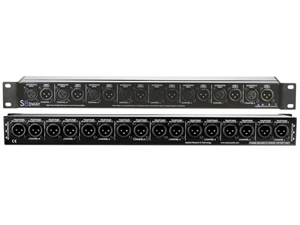 ART S8-3Way Eight Channel Three-Way Mic Splitter ART S8-3Way Eight Channel Three-Way Mic Splitter