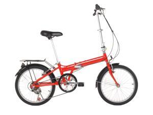 20" Lightweight Aluminum Folding Bike Foldable Bicycle, Rack and Fenders 20" Lightweight Aluminum Folding Bike Foldable Bicycle, Rack and Fenders