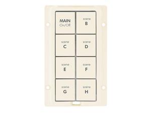 8-Button Change Kit for KeypadLinc, Light Almond 8-Button Change Kit for KeypadLinc, Light Almond