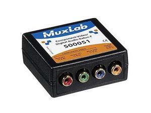 MuxLab, Inc. 500051 Component Video/Digital Audio Balun, Female MuxLab, Inc. 500051 Component Video/Digital Audio Balun, Female