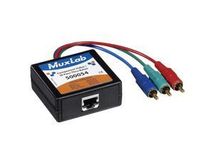 MuxLab 500054 Component Video/IR Pass-Thru Balun, Male MuxLab 500054 Component Video/IR Pass-Thru Balun, Male