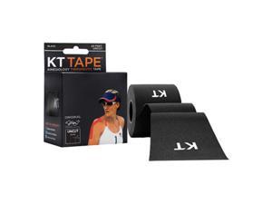 KT Tape Strong Elastic Kinesiology Therapeutic Athletic Tape - Un-Cut (Black) KT Tape Strong Elastic Kinesiology Therapeutic Athletic Tape - Un-Cut (Black)