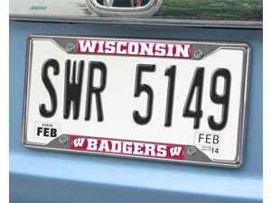 Fanmats University of Wisconsin Badgers License Plate Frame 6.25"x12.25" Fanmats University of Wisconsin Badgers License Plate Frame 6.25"x12.25"
