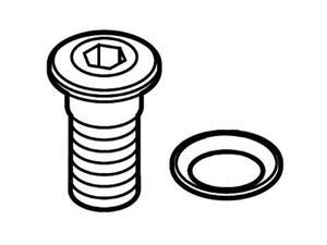 Shimano #6U 9809 Bicycle Clamp Bolt and Washer - M8 x 16 - Y6AU98090 Shimano #6U 9809 Bicycle Clamp Bolt and Washer - M8 x 16 - Y6AU98090