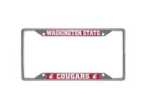 Fanmats Washington State University Cougars License Plate Frame 6.25"x12.25" Fanmats Washington State University Cougars License Plate Frame 6.25"x12.25"