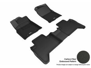3D MAXpider L1TY25101509 Toyota Tacoma Double Cab 2018-2019 Kagu Black R1 R2 Floor Mat 3D MAXpider L1TY25101509 Toyota Tacoma Double Cab 2018-2019 Kagu Black R1 R2 Floor Mat