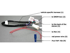 Nissan Infiniti 99-12 - NIS02 cable Nissan Infiniti 99-12 - NIS02 cable