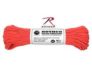 Rothco 146 Red 100' 550lb III Commercial Paracord Rothco 146 Red 100' 550lb III Commercial Paracord