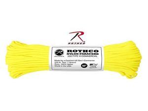 Rothco 196 Neon Yellow 100' 550lb III Commercial Paracord Rothco 196 Neon Yellow 100' 550lb III Commercial Paracord