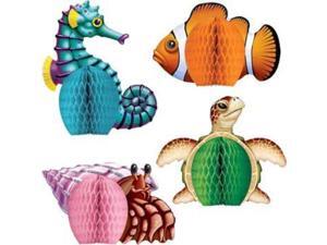 Ocean Party Centerpiece (set of 4) - Party Supplies Ocean Party Centerpiece (set of 4) - Party Supplies