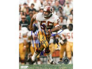 Chris Hanburger signed Washington Redskins 8x10 Photo #55 (white jersey) Chris Hanburger signed Washington Redskins 8x10 Photo #55 (white jersey)
