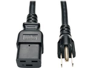 Tripp Lite Model P034-008 8 ft. Heavy-Duty Power Adapter Cord, 15A, 14AWG (IEC-320-C19 to NEMA 5-15P), 8-ft Tripp Lite Model P034-008 8 ft. Heavy-Duty Power Adapter Cord, 15A, 14AWG (IEC-320-C19 to NEMA 5-15P), 8-ft