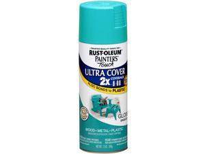 Painter's Touch Ultra Cover Aerosol Paint 12 Ounces-Seaside Painter's Touch Ultra Cover Aerosol Paint 12 Ounces-Seaside