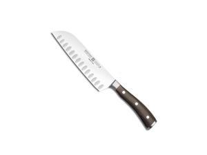 Wusthof Ikon Blackwood - 7" Santoku w/Hollow Edge Wusthof Ikon Blackwood - 7" Santoku w/Hollow Edge