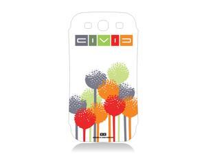 Honda Civic Flower Color Vinyl Skin for Samsung Galaxy S3 Honda Civic Flower Color Vinyl Skin for Samsung Galaxy S3