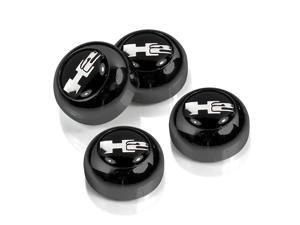Hummer H2 Logo License Plate, License Frame Black Screw Covers Hummer H2 Logo License Plate, License Frame Black Screw Covers