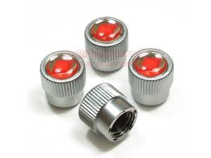 Audi Red Sport Logo Tire Valve Caps Audi Red Sport Logo Tire Valve Caps