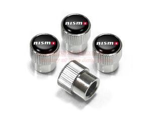 Nissan NISMO Logo ABS Chrome Tire Stem Valve Caps Nissan NISMO Logo ABS Chrome Tire Stem Valve Caps