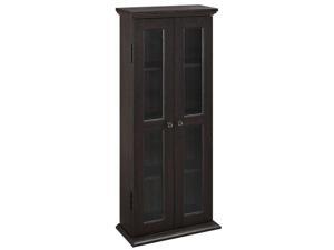Walker Edison 41" Media Storage Cabinet in Espresso Walker Edison 41" Media Storage Cabinet in Espresso