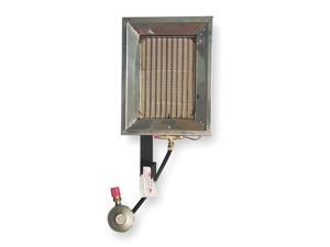 16000 BtuH Tank Top Portable Gas Heater, LP RE-VERBER-RAY P-16T 16000 BtuH Tank Top Portable Gas Heater, LP RE-VERBER-RAY P-16T