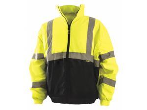 Occunomix High Visibility Jacket, Yellow, 3XL 3XL 100% Polyester LUX-250-JB-BY3X Occunomix High Visibility Jacket, Yellow, 3XL 3XL 100% Polyester LUX-250-JB-BY3X