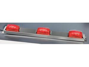 MAXXIMA M20323R Clearance Light,LED,Red,Rect,16-1/4 L MAXXIMA M20323R Clearance Light,LED,Red,Rect,16-1/4 L