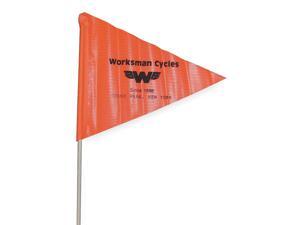 Safety Flag on Pole Safety Flag on Pole