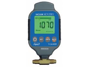 SUPCO VG640D Vacuum Gauge,Digital,0 to 19000 Microns SUPCO VG640D Vacuum Gauge,Digital,0 to 19000 Microns