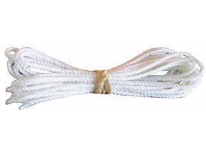 ANNIN FLAGMAKERS 803506 Braided Halyard,3/8 In.Dia,White ANNIN FLAGMAKERS 803506 Braided Halyard,3/8 In.Dia,White
