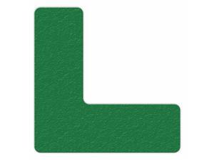 Floor Marking Tape,L,Green,6"Lx6"W,PK25 INCOM MANUFACTURING LM110G Floor Marking Tape,L,Green,6"Lx6"W,PK25 INCOM MANUFACTURING LM110G