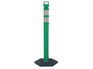 ZORO SELECT 03-747GRBCG Delineator Post,Green,HDPE,45 In ZORO SELECT 03-747GRBCG Delineator Post,Green,HDPE,45 In