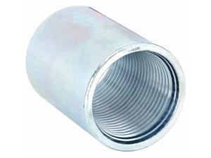 Raco 1/2" Threaded IMC, Rigid Threaded Coupling, 1-3/4" Overall Length 1852-25 Raco 1/2" Threaded IMC, Rigid Threaded Coupling, 1-3/4" Overall Length 1852-25
