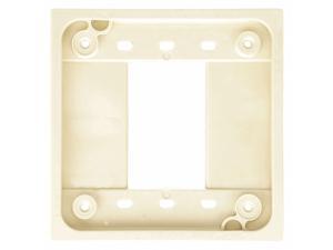 Adapter Plate, Ivory, For Use With 1- and 2-gang 4-PLEX(R) Device Boxes Adapter Plate, Ivory, For Use With 1- and 2-gang 4-PLEX(R) Device Boxes