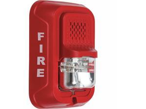 SYSTEM SENSOR P2RL Horn Strobe,Horn Strobe,Red SYSTEM SENSOR P2RL Horn Strobe,Horn Strobe,Red