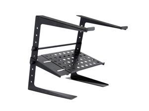 Pyle Pro PLPTS26 Laptop Computer Universal Stand for DJ with Storage Shelf Black Pyle Pro PLPTS26 Laptop Computer Universal Stand for DJ with Storage Shelf Black