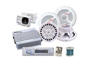 Pyle Sound Audio Kit - AM/FM Radio + 400 Watts Amplifier + 200 Watts Mini Box Speaker System + Pair of 150 Watts Speakers + Two 400 Watts Subwoofers + 50 Ft. Speaker Wire Pyle Sound Audio Kit - AM/FM Radio + 400 Watts Amplifier + 200 Watts Mini Box Speaker System + Pair of 150 Watts Speakers + Two 400 Watts Subwoofers + 50 Ft. Speaker Wire