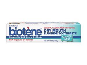 Biotene Toothpaste, Gentle Mint, 4.3 Ounce Biotene Toothpaste, Gentle Mint, 4.3 Ounce