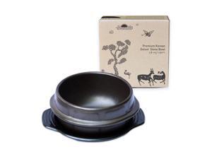 Eutuxia Dolsot Ttukbaegi Stone Bowl with Trivet Tray, Small, Hot Pot for Cooking Soup Stew Jjigae & Any Food, Keep Your Food Hot Until Last Bite, Perfect for Home & Restaurant, Made in Korea Eutuxia Dolsot Ttukbaegi Stone Bowl with Trivet Tray, Small, Hot Pot for Cooking Soup Stew Jjigae & Any Food, Keep Your Food Hot Until Last Bite, Perfect for Home & Restaurant, Made in Korea