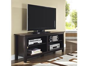 58 in. Wood TV Console - Espresso Finish 58 in. Wood TV Console - Espresso Finish