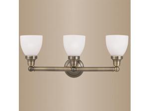 Livex Lighting 1023-01 Bath Light - Antique Brass Livex Lighting 1023-01 Bath Light - Antique Brass
