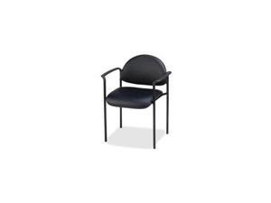 Reception Guest Chair 23-3/4"x23-1/2"x30-1/2" Black Vinyl Reception Guest Chair 23-3/4"x23-1/2"x30-1/2" Black Vinyl