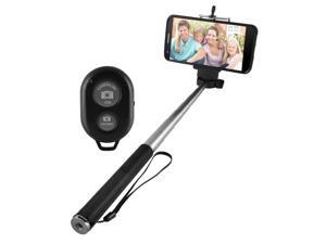 Ematic ESST304 Black Selfie Stick with Bluetooth Ematic ESST304 Black Selfie Stick with Bluetooth