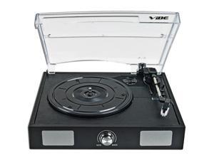 VIBE Sound USB Turntable/Vinyl to MP3 Audio Record Player w/ Built-in Speakers VIBE Sound USB Turntable/Vinyl to MP3 Audio Record Player w/ Built-in Speakers