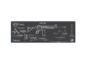 CERUS GEAR GUN MAT FOR AR-15 INSTRUCTIONAL PROMAT GREY BLUE CERUS GEAR GUN MAT FOR AR-15 INSTRUCTIONAL PROMAT GREY BLUE