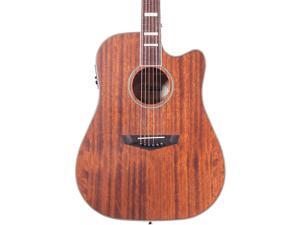 D'Angelico Premiere Riverside Cutaway Dreadnought Acoustic-Electric Guitar Mahogany D'Angelico Premiere Riverside Cutaway Dreadnought Acoustic-Electric Guitar Mahogany