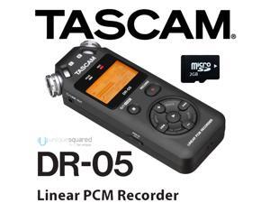 Tascam DR-05 Portable MicroSD/MicroSDHC Handheld Recorder in MP3/WAV Format Tascam DR-05 Portable MicroSD/MicroSDHC Handheld Recorder in MP3/WAV Format