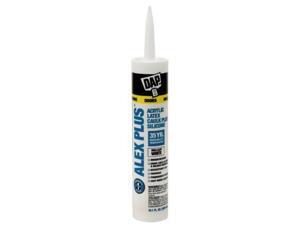Alex Plus Acrylic Latex Plus Silicone Caulk White DAP INC Adhesive Caulk 18152 Alex Plus Acrylic Latex Plus Silicone Caulk White DAP INC Adhesive Caulk 18152