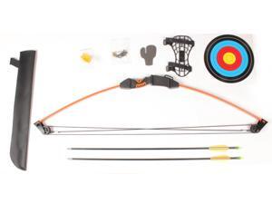 Crosman Upland AYC1024 Compound Bow w/2 Arrows, Arm Guard, Quiver & Finger Guard Crosman Upland AYC1024 Compound Bow w/2 Arrows, Arm Guard, Quiver & Finger Guard